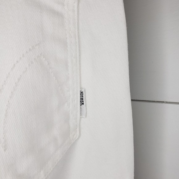 Mother The Looker Skinny Jean in Sleeping Beauty White Size 27 - Picture 7 of 10
